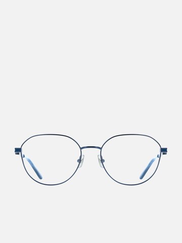 FERRAGAMO Zonnebril 'Ferragamo SF2236 Matte rose gold 54/18/140 WOMAN Eyewear Frame' in Blauw: voorkant