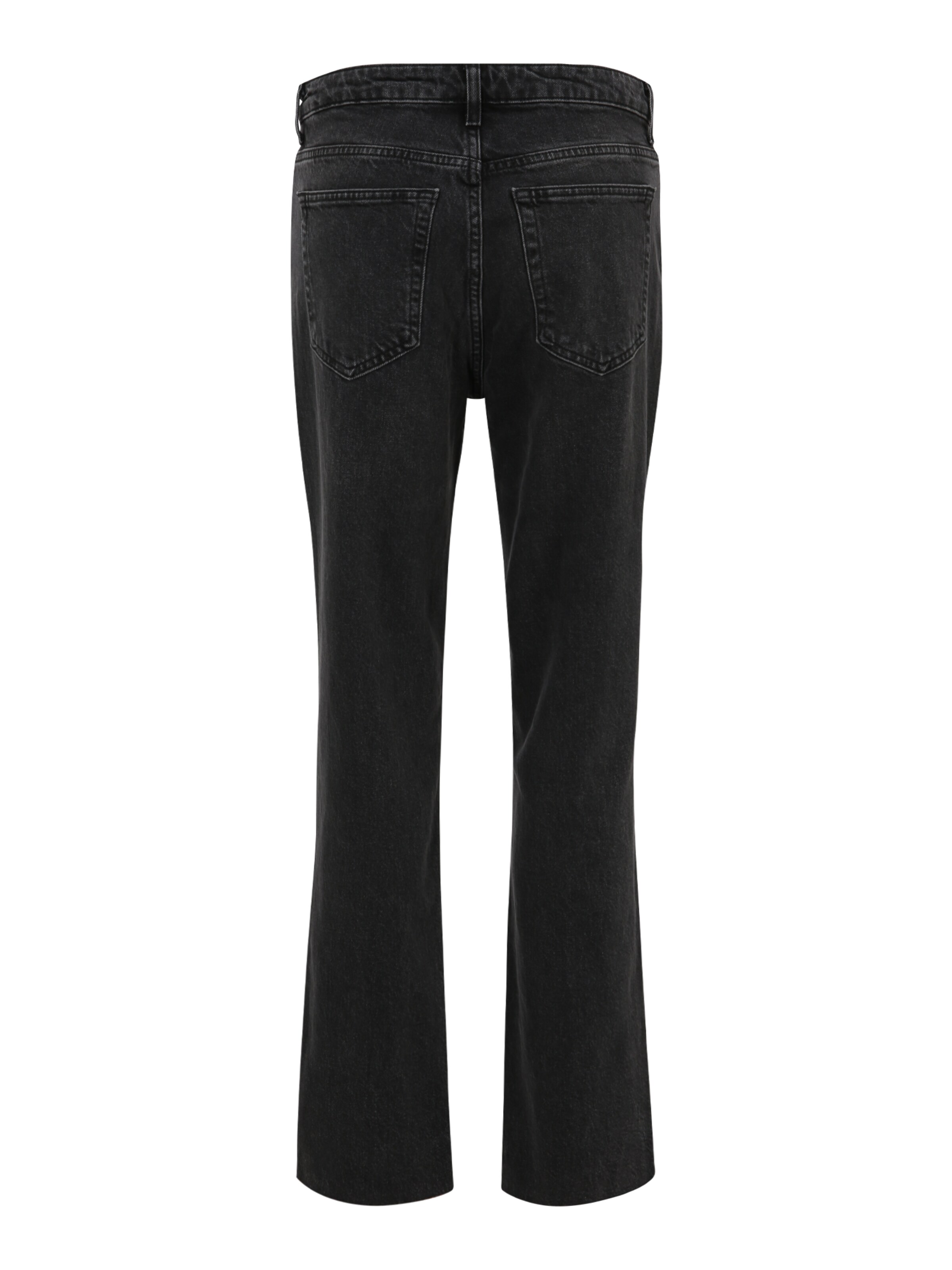 Topshop Tall Regular Jeans i svart