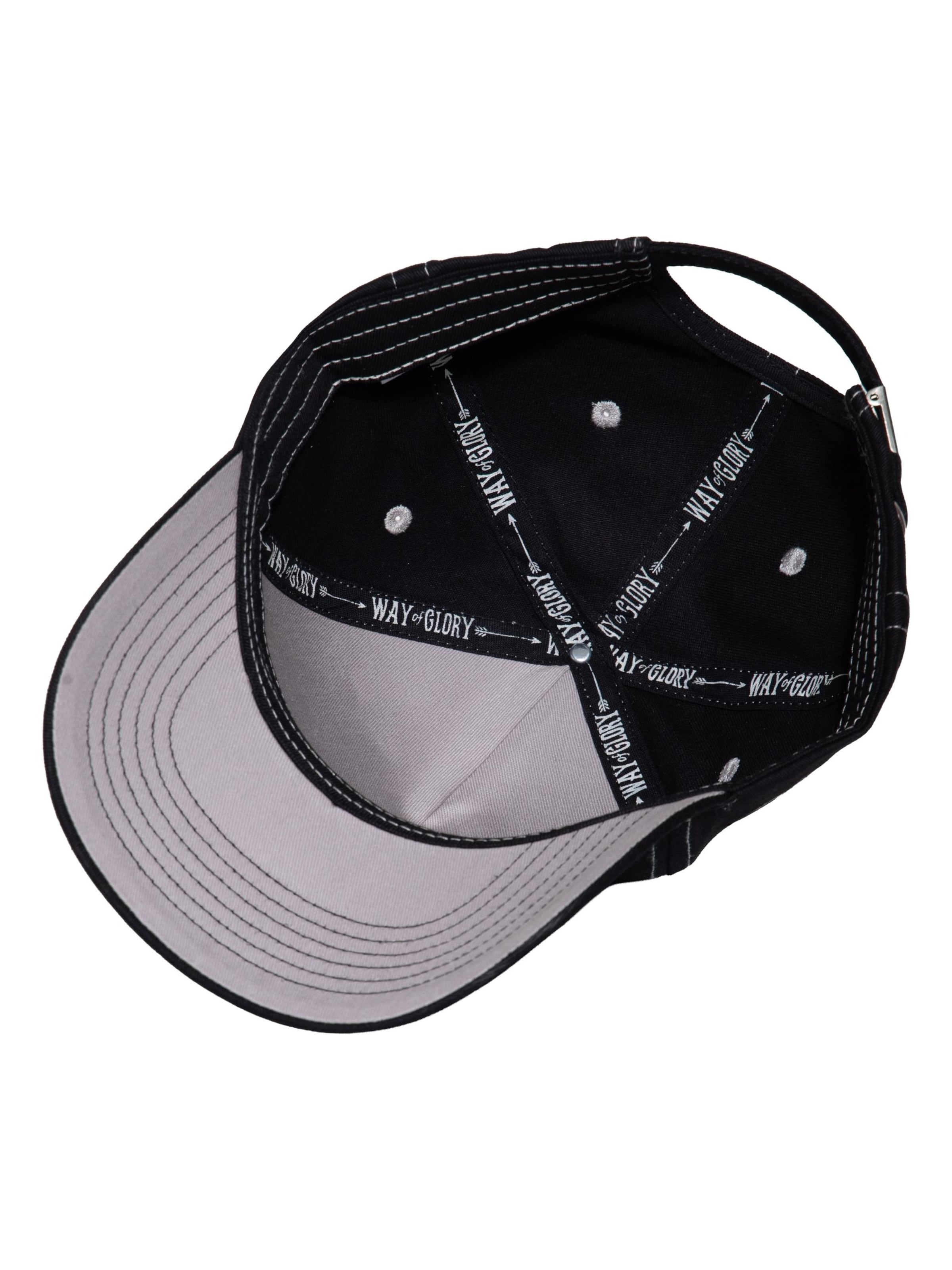 WAY OF GLORY Cap in Black