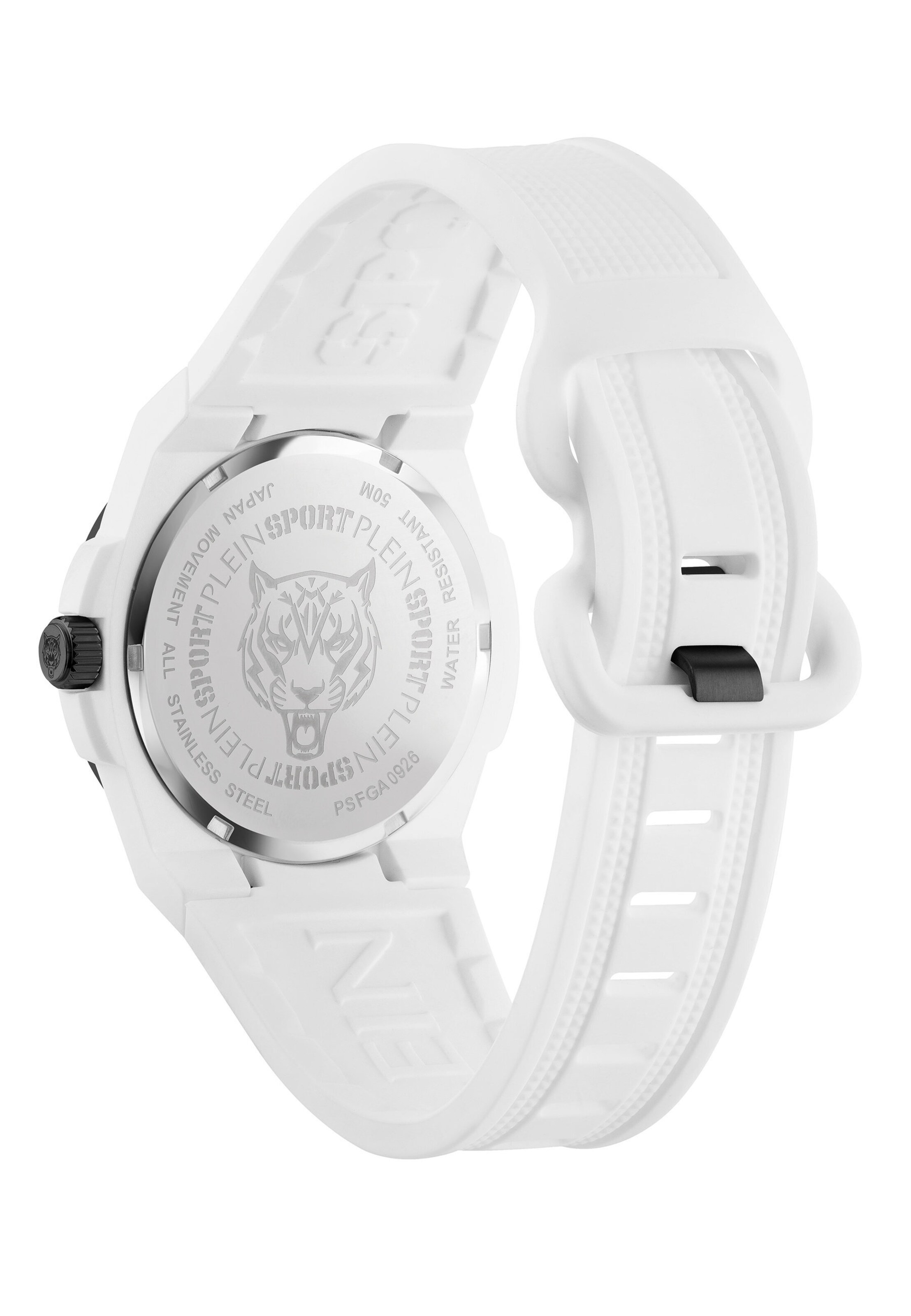 Plein Sport Uhr 'Laserstrike' in Weiß
