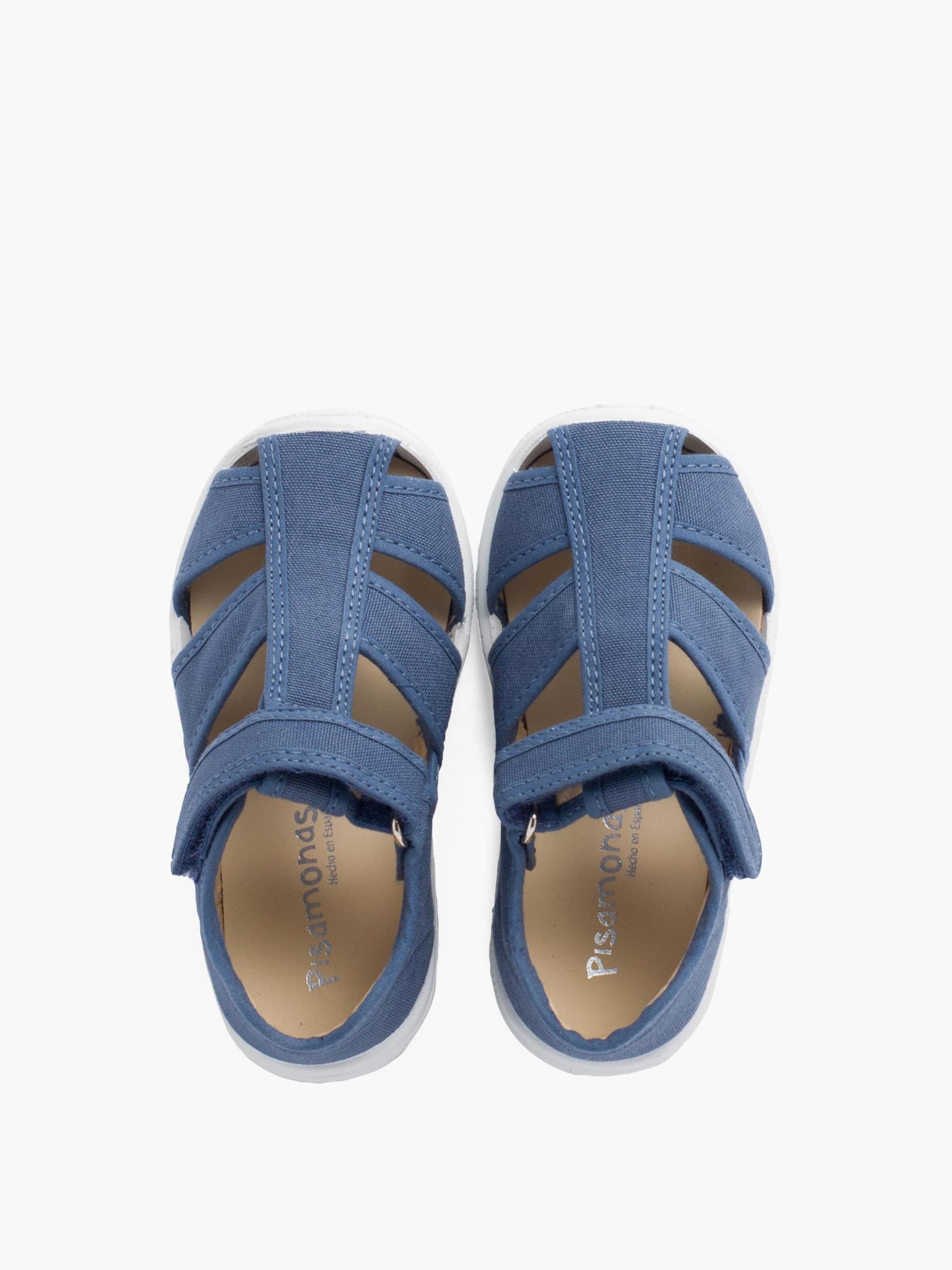 Pisamonas First-Step Shoes in Blue