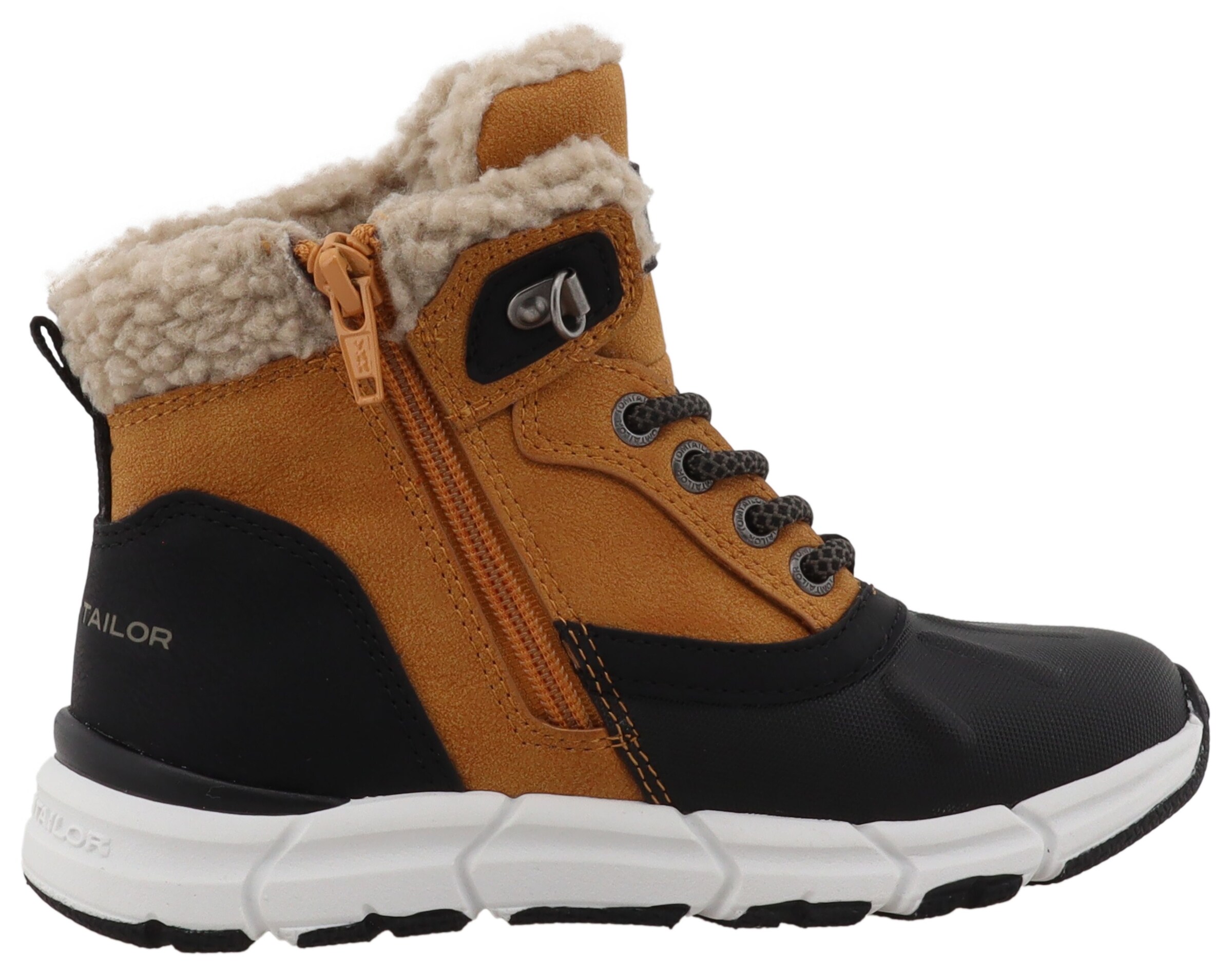 TOM TAILOR Boots in Black