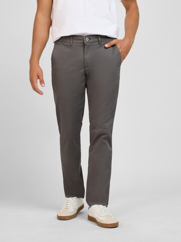 yazubi Slimfit Hose 'Dustin' in Grau: Vorderseite
