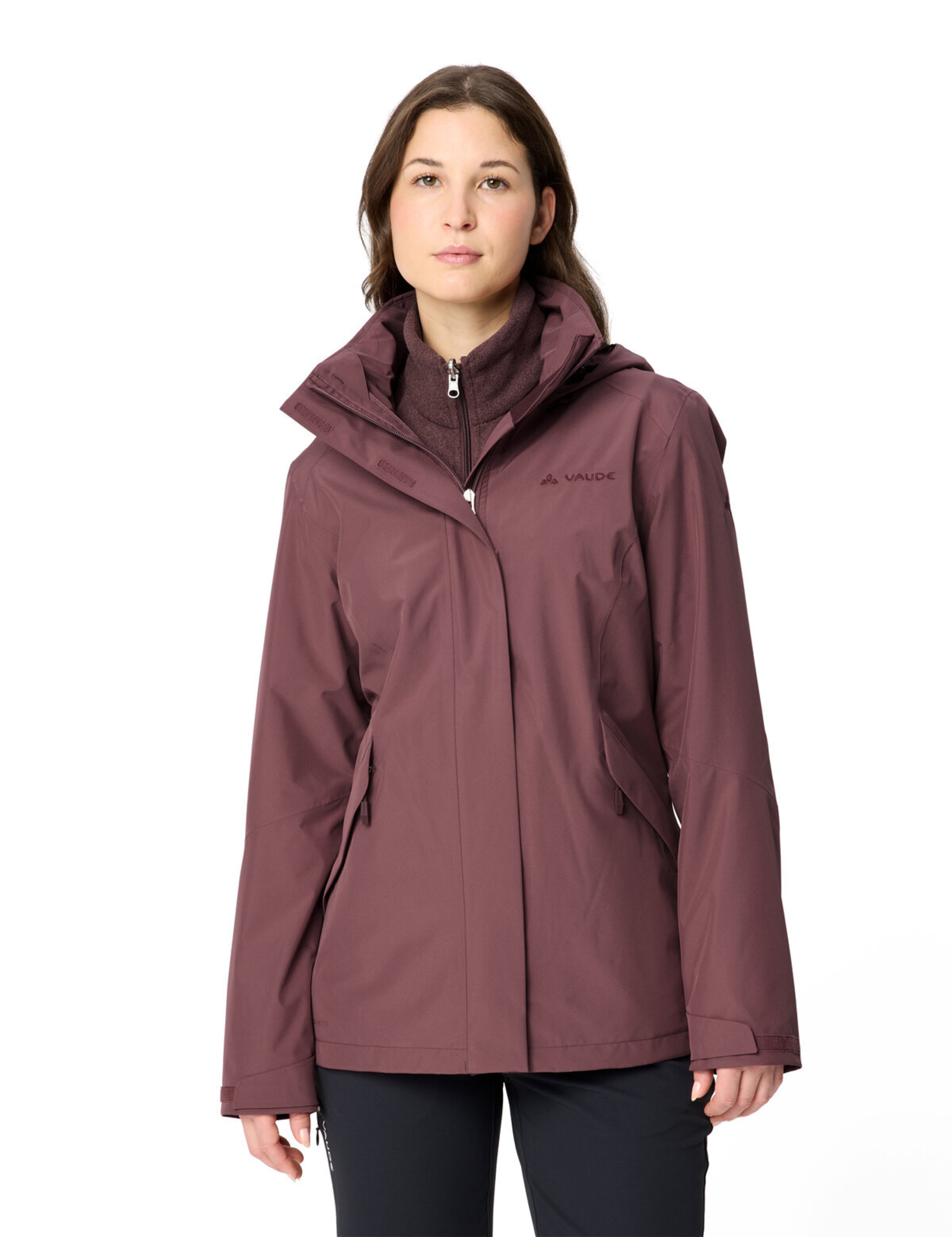 VAUDE Outdoorjacke 'Rosemoor II' in Rot