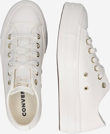 CONVERSE - Sapatilhas baixas 'Chuck Taylor All Star Lift' em branco