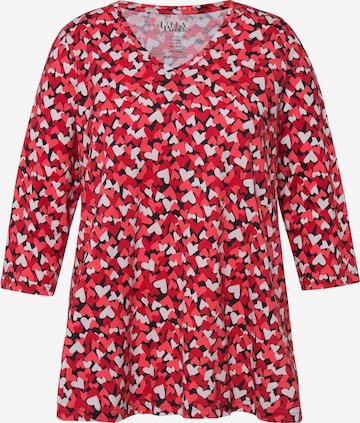 Ulla Popken Shirt in Rood: voorkant