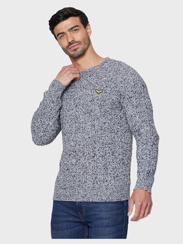Threadbare Sweater 'Ely' in Grey: front