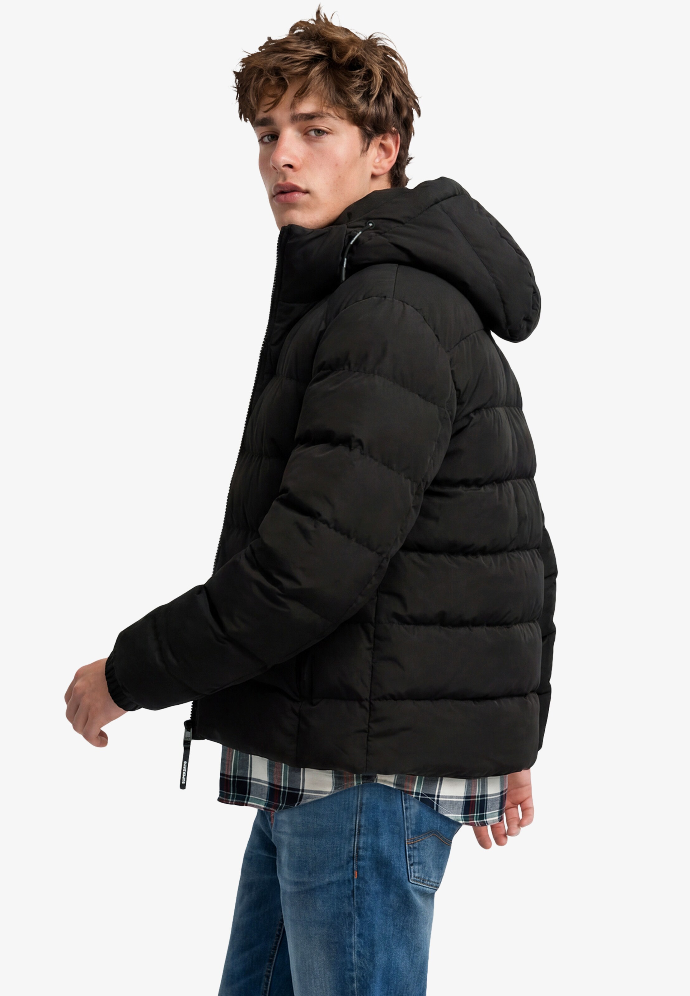 Veste d’hiver Superdry & Co en noir