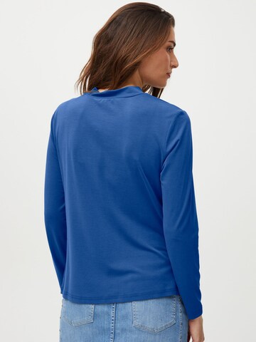 PULZ Jeans - Camisa 'Lippa' em azul