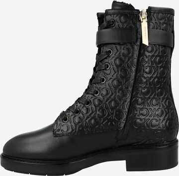 Calvin Klein Lace-Up Ankle Boots 'Combat' in Black