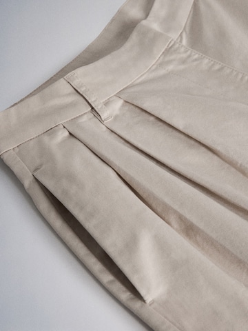 Wide leg Pantaloni con pieghe di The Set in grigio