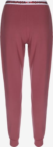 TOMMY HILFIGER Tapered Pants in Red