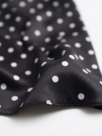 TorWeit Rok 'Women's Polka Dot Elastic Waist Maxi Skirt' in Zwart