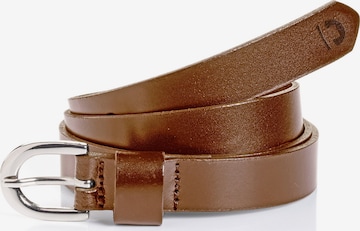 TOM TAILOR DENIM - Cinturón en marrón: frente