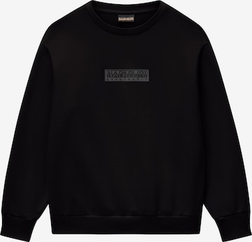 NAPAPIJRI Sweatshirt in Black: front