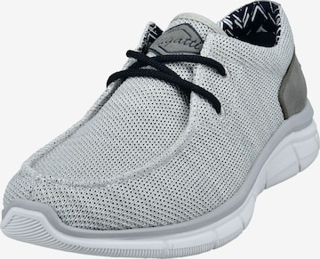 Baskets basses bugatti en gris : devant