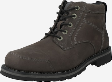 Bottines à lacets TIMBERLAND en gris : devant