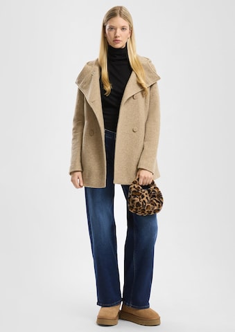 Manteau mi-saison QS en marron