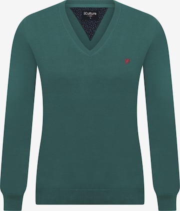 DENIM CULTURE Sweater 'Isabella' in Green: front