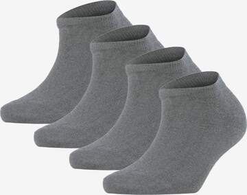 FALKE Socks 'Happy' in Grey: front