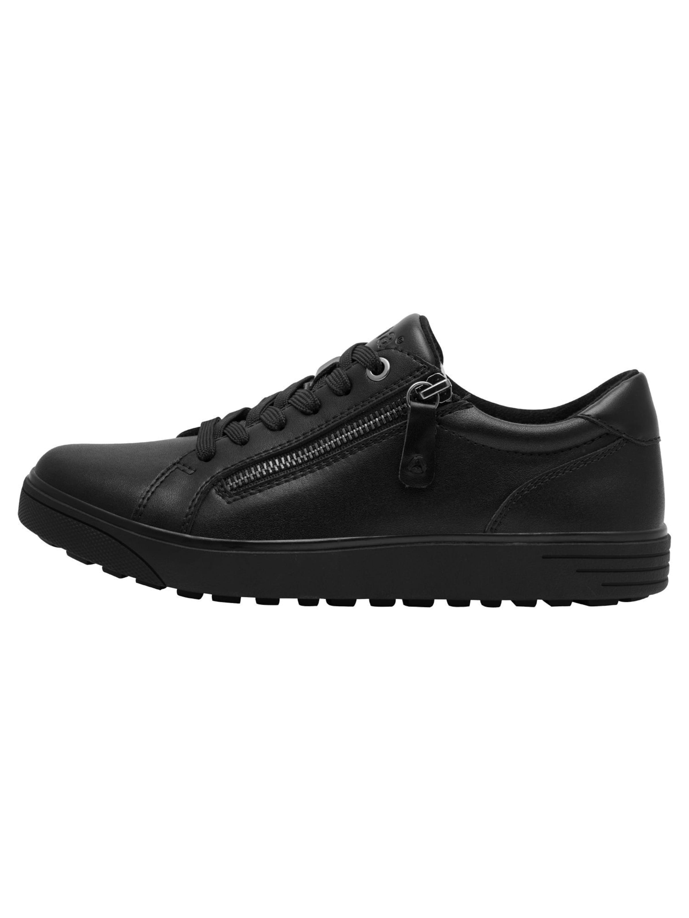 JANA Sneaker in Schwarz