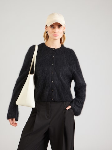 & Other Stories Strickjacke in Schwarz: Vorderseite