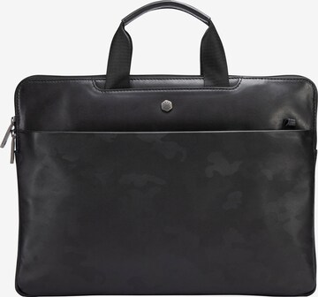 Jekyll & Hide Document Bag 'Havana' in Black: front