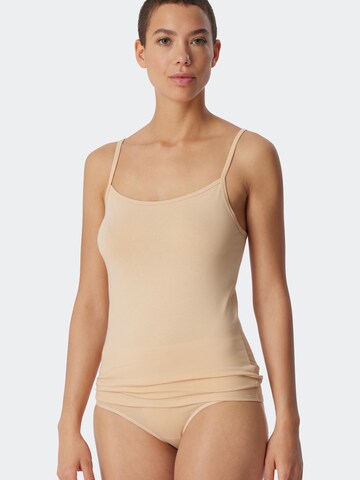 uncover by SCHIESSER Top ' Uncover ' in Beige: front