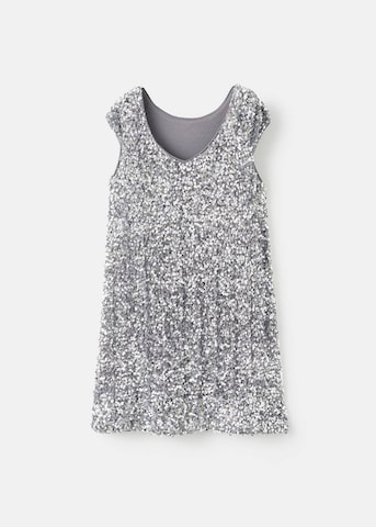 MANGO KIDS Dress in Silver