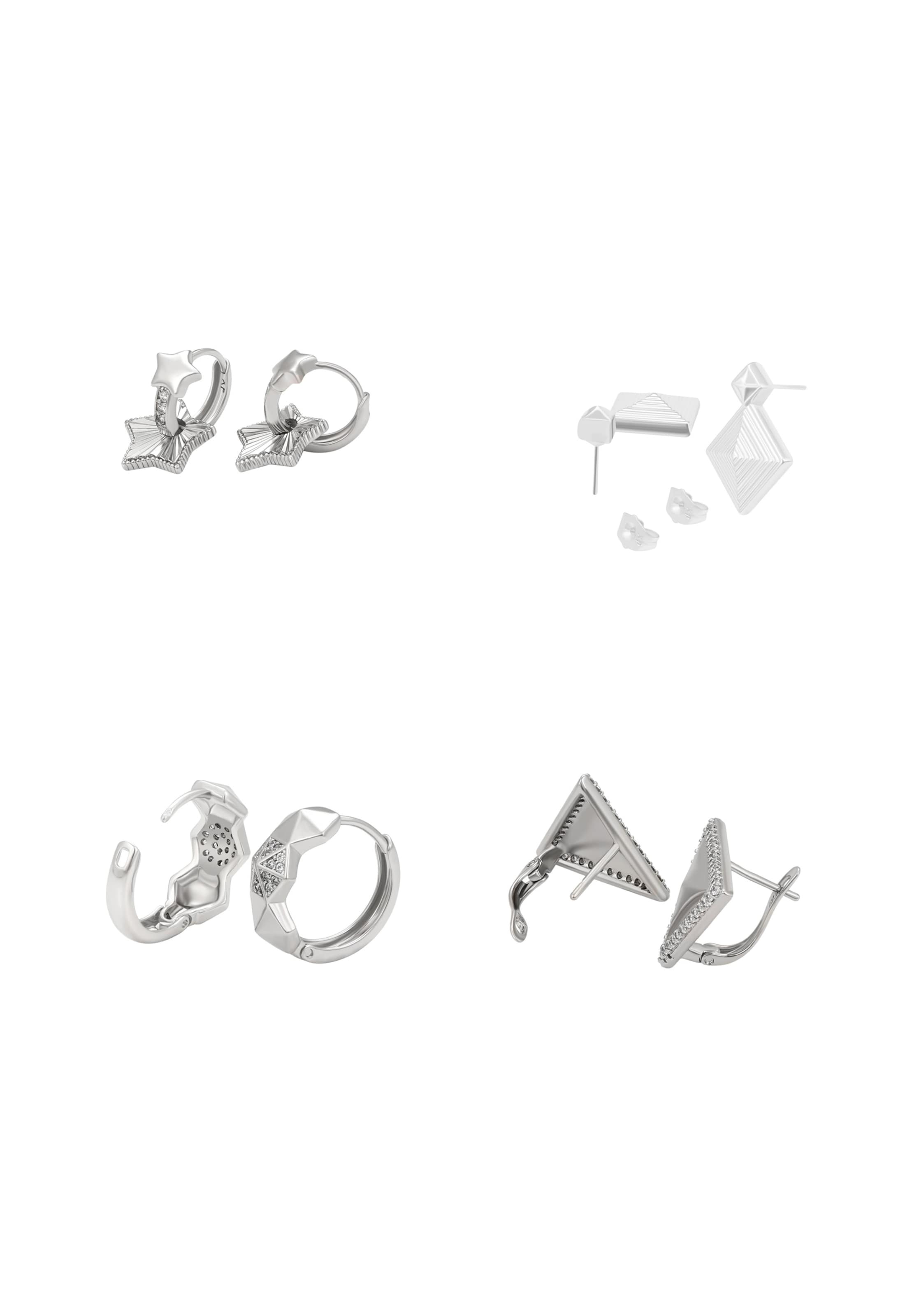 faina - Conjuntos de bijuteria em prata