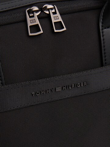 juoda TOMMY HILFIGER Nešiojamo kompiuterio krepšys