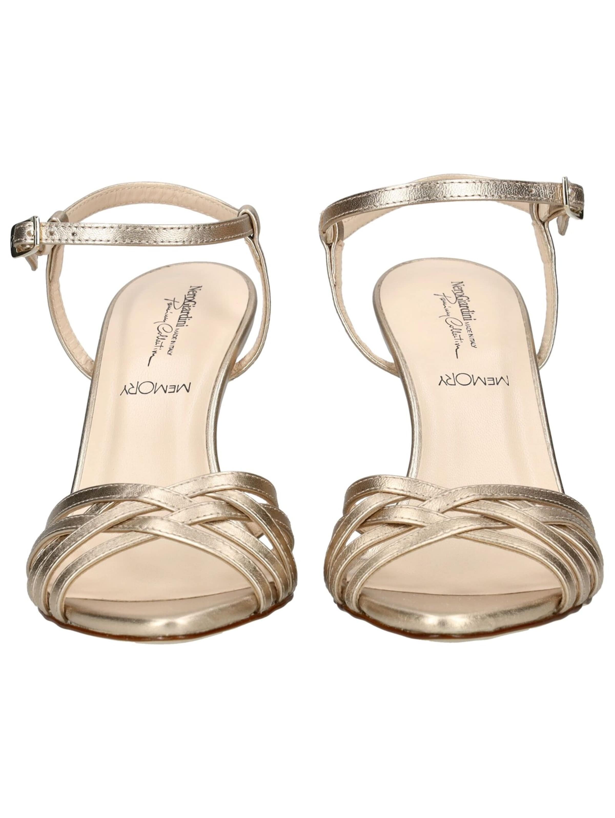 Sandales Nero Giardini en or