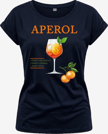 MAKAYA Shirt 'Aperoli' in Blue: front
