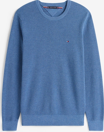 mėlyna TOMMY HILFIGER Megztinis 'ESSENTIAL': priekis