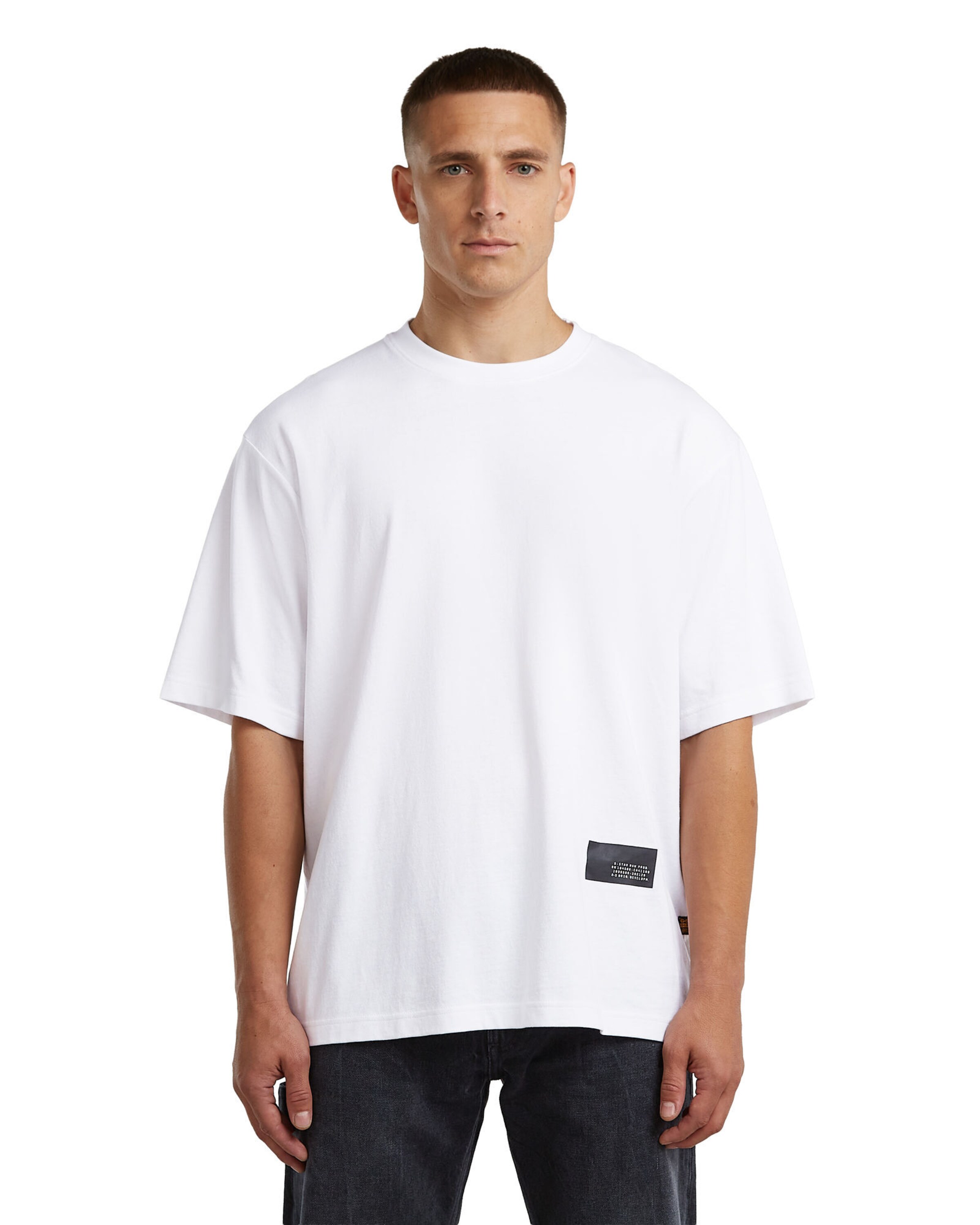 G-STAR T-Shirt in Weiß: Vorderseite