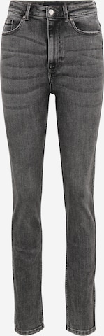 Pieces Tall Slim fit Jeans 'LILI' in Grey: front