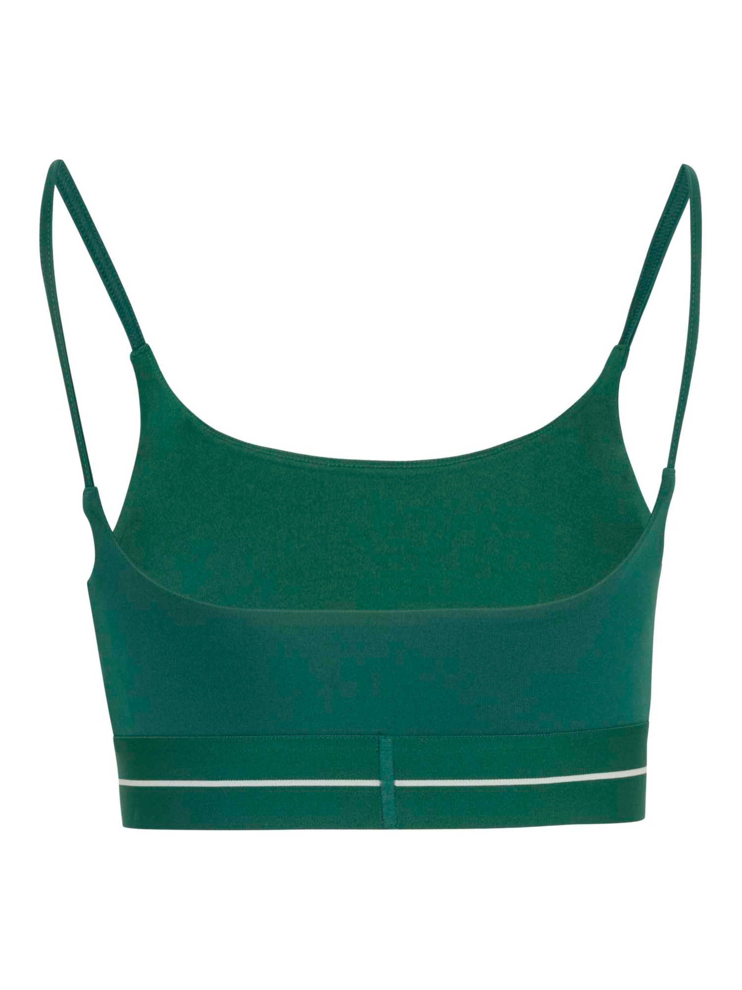 ADIDAS PERFORMANCE Bustier Sportmelltartók 'HYG' - zöld