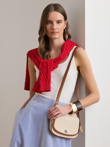 Lauren Ralph Lauren Чанта с презрамки 'MARCY' в бежово