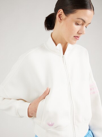 Veste de survêtement 'NEUCL' ADIDAS ORIGINALS en blanc