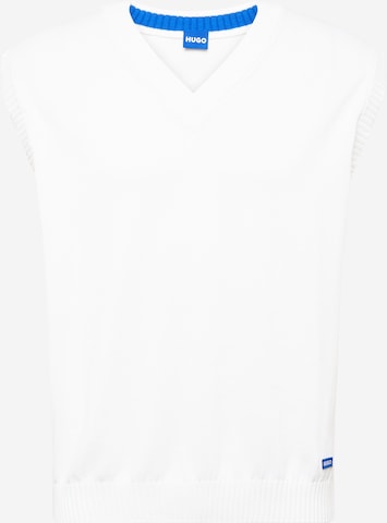 HUGO - Camiseta sin mangas 'San Sal-C' en blanco: frente