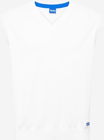 HUGO Sweater Vest 'San Sal-C' in Blue / White, Item view