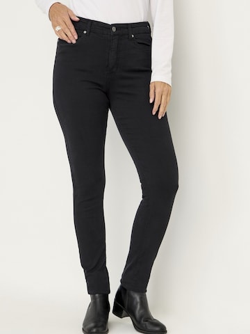 Cellbes of Sweden Slimfit Jeans in Zwart: voorkant