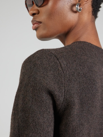 VILA Knit cardigan 'VISALSA' in Brown