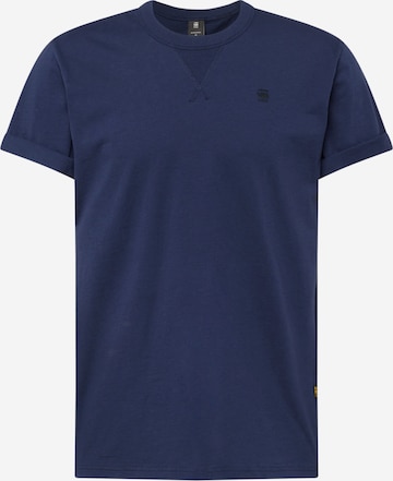 G-Star RAW T-shirt 'Nifous' i blå: framsida