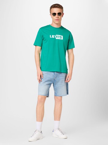 LEVI'S ® Shirt 'Relaxed Fit Tee' in Green