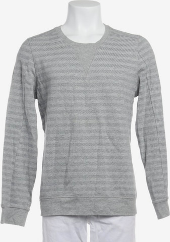 HUGO Sweatshirt / Sweatjacke S in Grau: Vorderseite