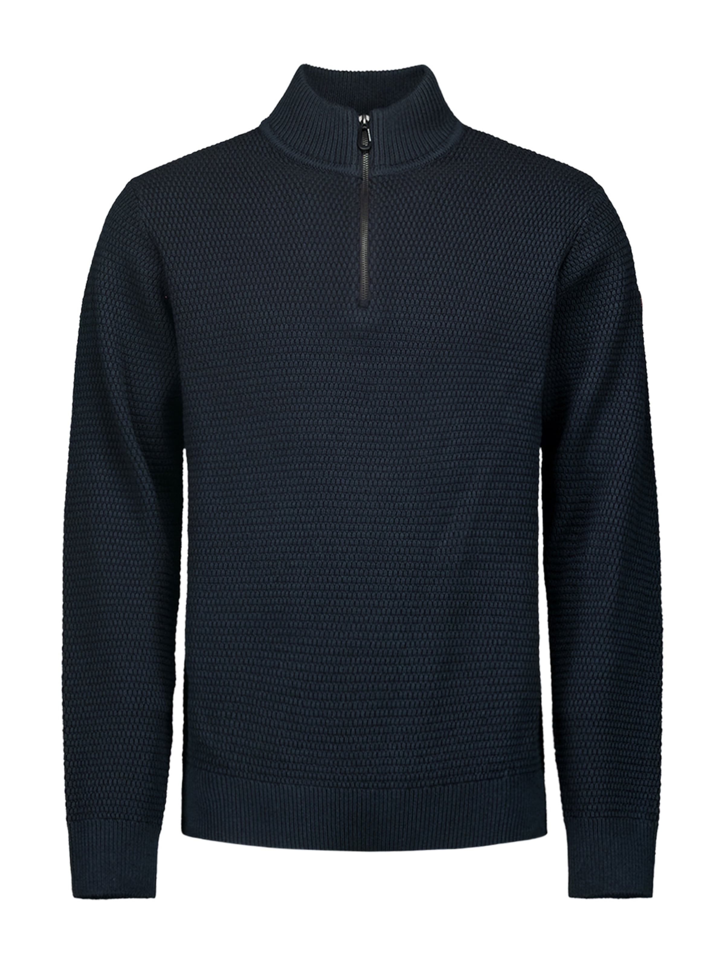 No Excess Sweater in Blue: front