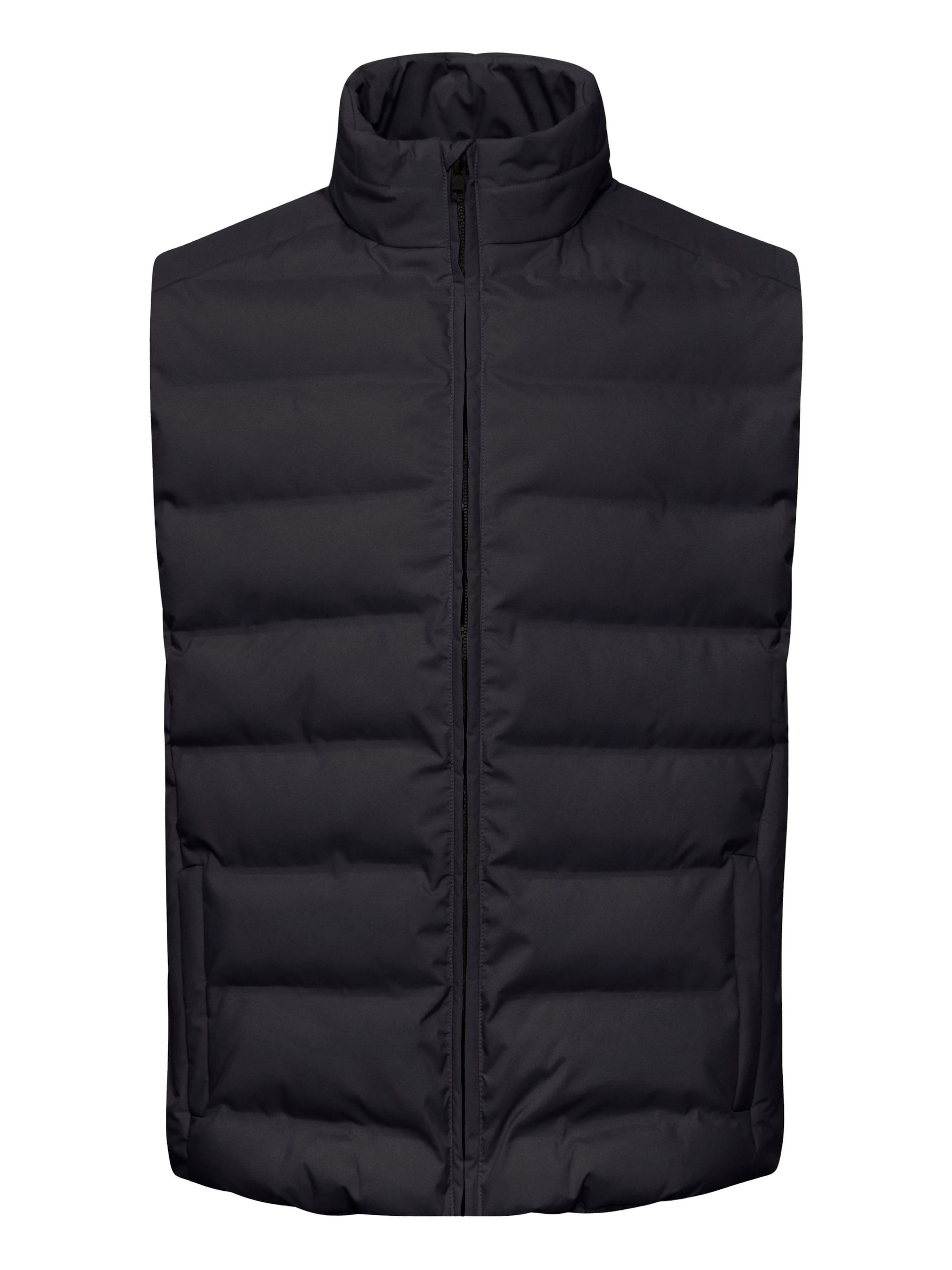 Gilet 'MILAS' di !Solid in nero: frontale