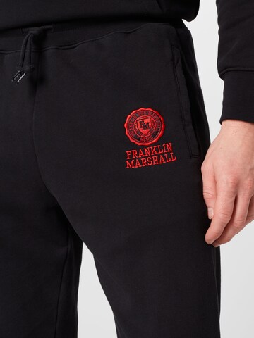 FRANKLIN & MARSHALL Tapered Pants in Black