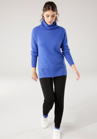 LAURA SCOTT Pullover in Blau